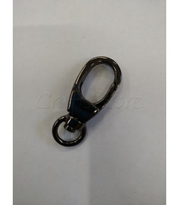 Γάτζος Μεταλλικός Μίνι 9*36mm Μαύρο Νίκελ