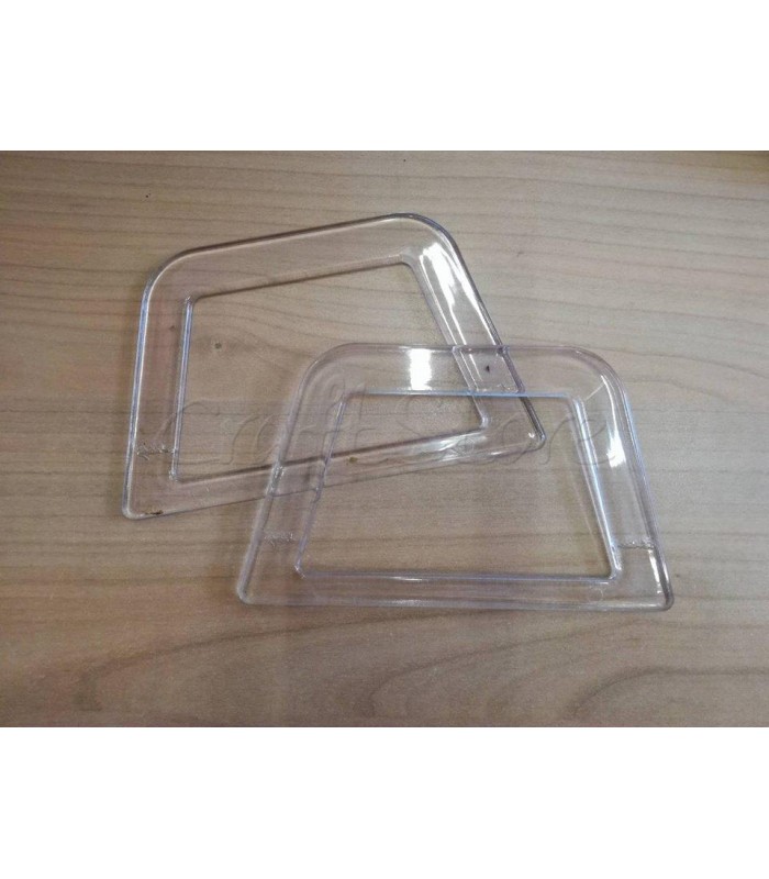 Χερούλια Τσάντας Πλαστικό 17*10.5cm Διάφανο