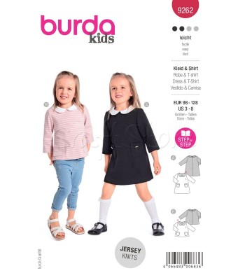 Burda πατρόν φορεματάκια 9262