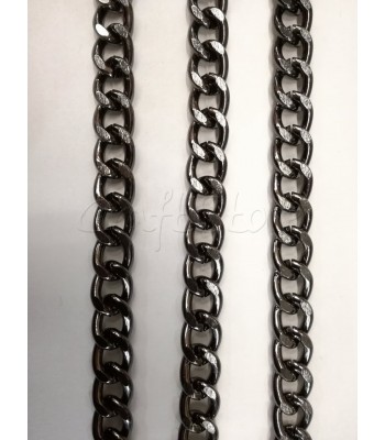 Αλυσίδα 10x15mm Μαύρο Νίκελ 