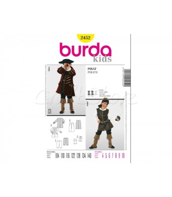 Burda Πατρόν Πειρατής 2452