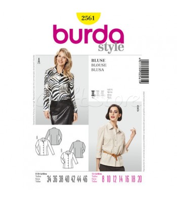 Burda Πατρόν Πουκαμίσες 2561