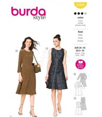  Burda Πατρόν Φορέματα 6099