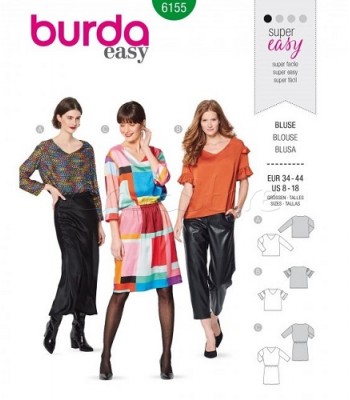 Burda Πατρόν Για Μπλούζες 6155