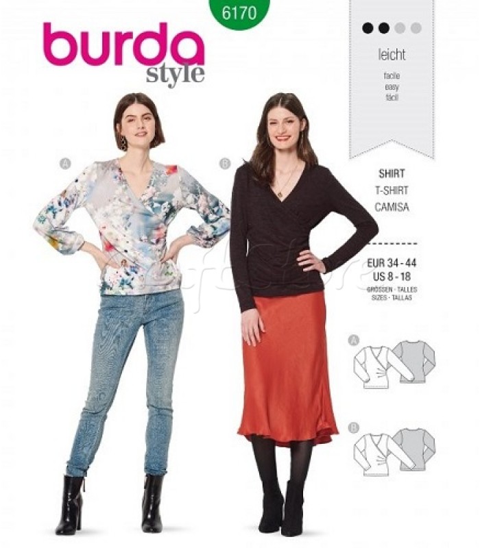 Burda Πατρόν Για Μπλούζες 6170