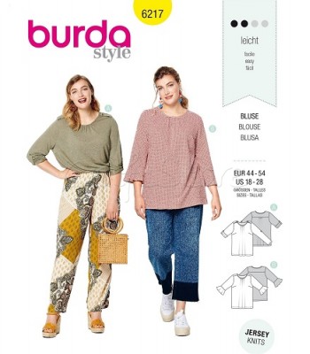 Burda Πατρόν Για Μπλούζες 6217