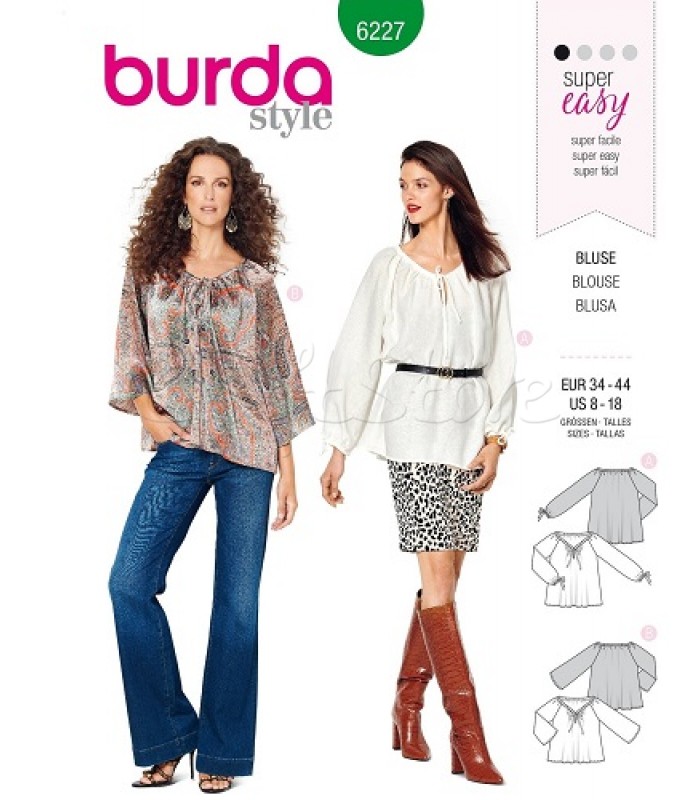 Burda Πατρόν Για Μπλούζες 6227