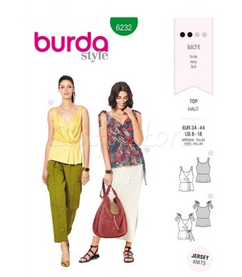 Burda Πατρόν Για Μπλούζες 6232