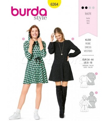  Burda Πατρόν Φορέματα 6264