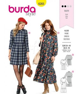  Burda Πατρόν Φορέματα 6265