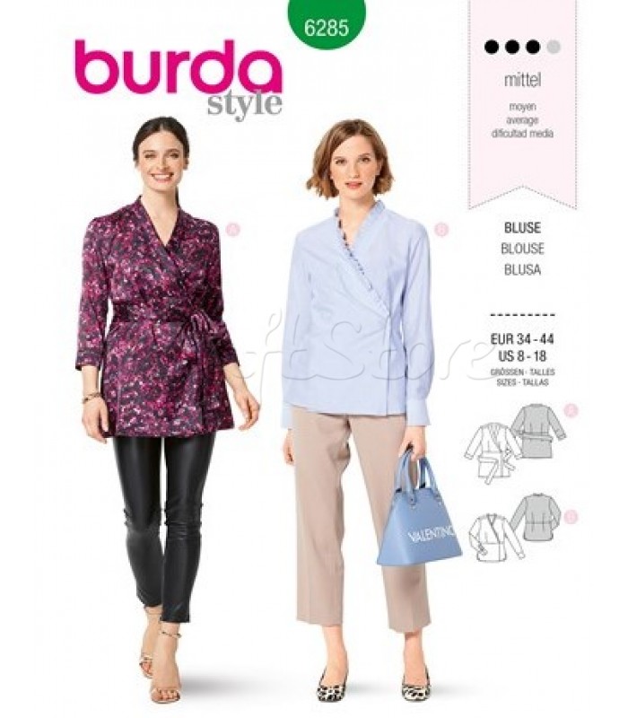  Burda Πατρόν Μπλούζες 6285