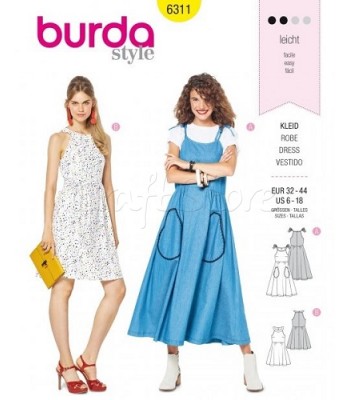  Burda Πατρόν Φορέματα 6311