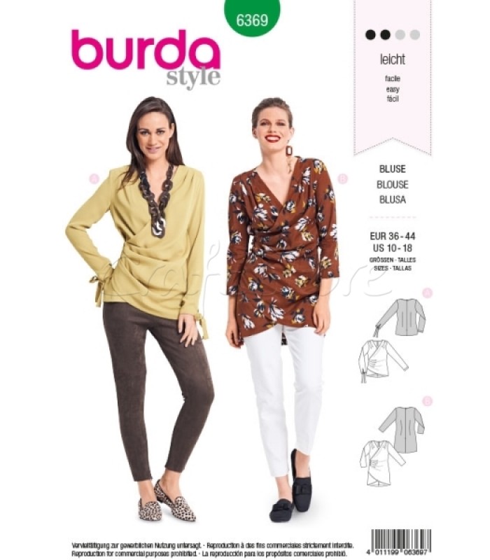 Burda Πατρόν Για Μπλούζες 6369