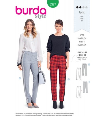 Burda Πατρόν Παντελόνια 6377