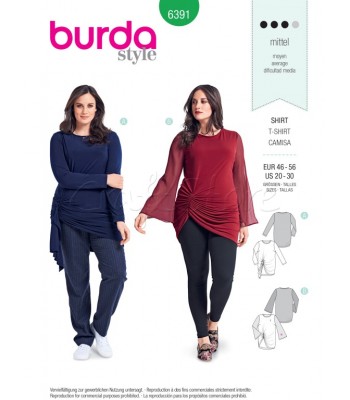 Burda Πατρόν Για Μπλούζες 6371