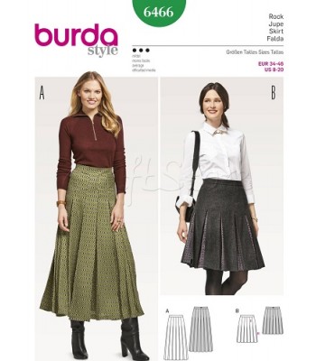  Burda Πατρόν Φούστες 6466