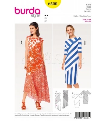 Burda Πατρόν  για Φορέματα 6500