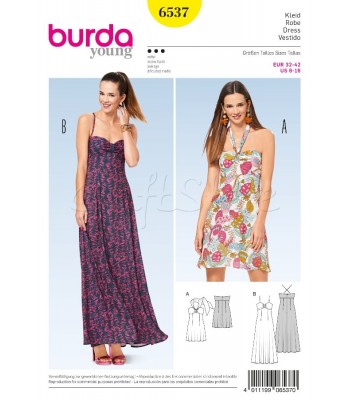 Burda Πατρόν  για Φορέματα 6537