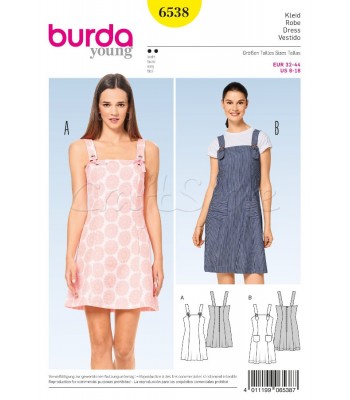 Burda Πατρόν  για Φορέματα 6538