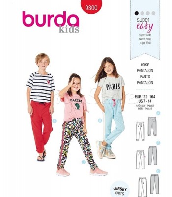Burda Πατρόν Παιδικά Παντελόνια 9300