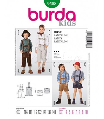 Burda Πατρόν Παιδικά Παντελόνια 9508