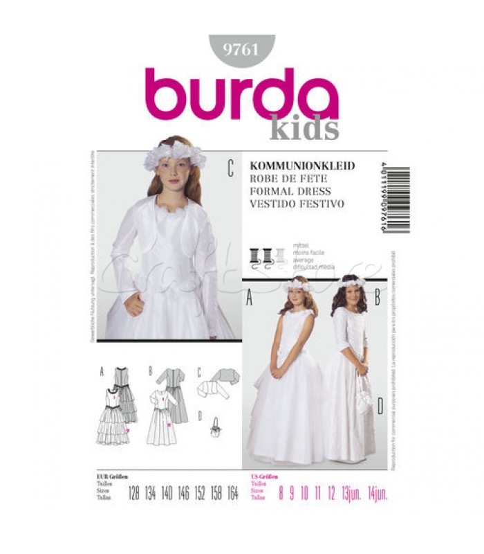 Burda Πατρόν Παρανυφικά 9761