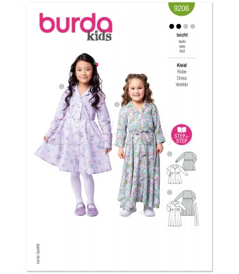 Burda Πατρον  φόρεμα- 9206