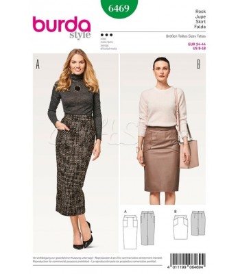 Burda  Πατρόν Φούστες 6469