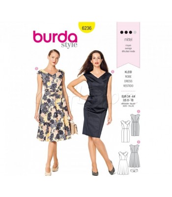  Burda Πατρόν Φορέματα 6236