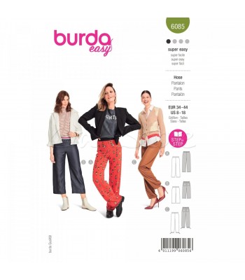  Burda Πατρόν Παντελόνια 6085