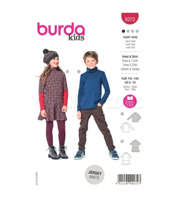 Burda Πατρόν Καθημερινά Παιδικά Ρούχα 9272