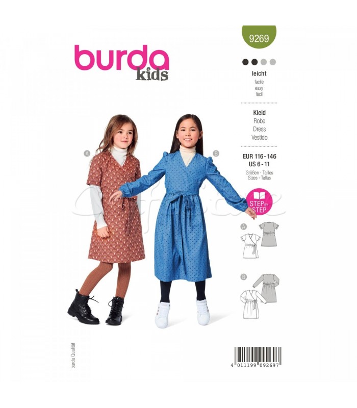 Burda Πατρόν παιδικά Ρούχα 9269