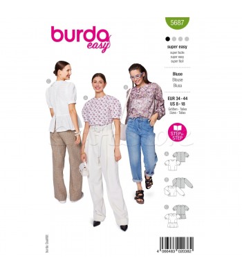 BURDA-Πατρον  DRESS- 5686