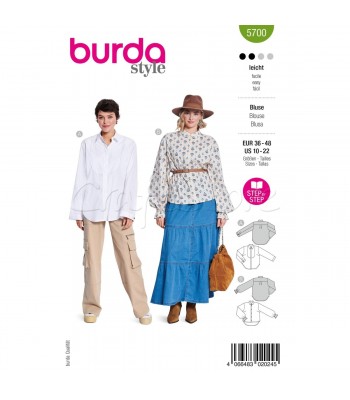 BURDA-Πατρον  BLOUSE-5700