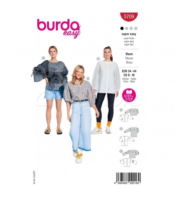 BURDA-Πατρον  BLOUSE-5709