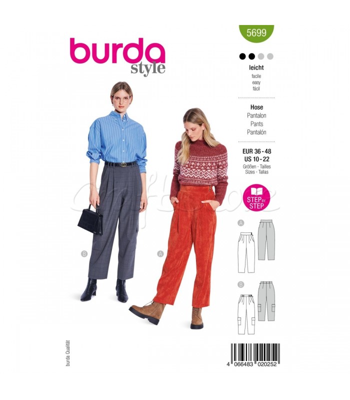 BURDA-Πατρον  PANTALON-5699