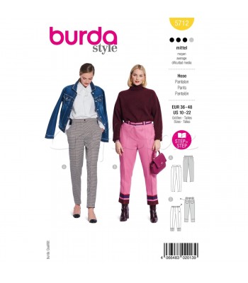 BURDA-Πατρον  PANTALON-5712