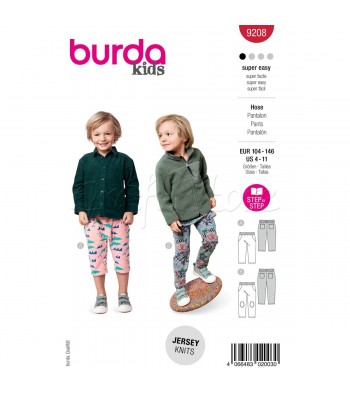 Burda-Πατρον  Πατελόνι- 9208