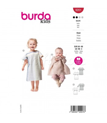 Burda Πατρον  φόρεμα- 9201