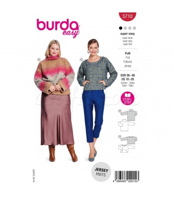 BURDA-Πατρον  PULLOVER-5710