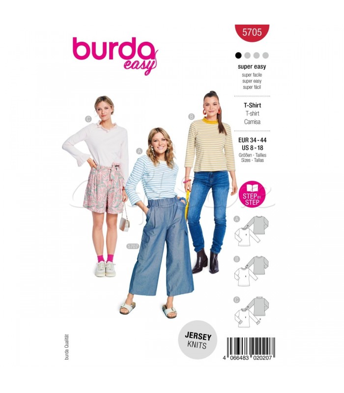 BURDA-Πατρον  T-SHIRT-55705