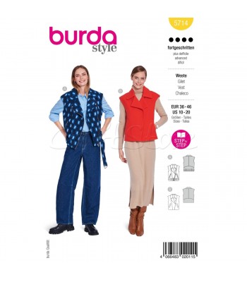 Burda-Πατρον  Γιλέκο-5714
