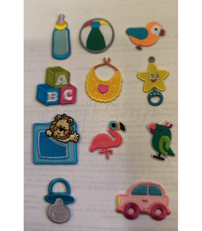 Θερμοκολλητικά Moτίφ JUNIOR/1ΤΕΜ. Craftstore