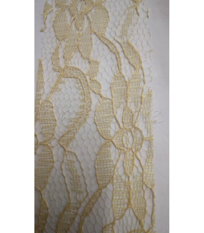 Κορδέλα Δαντέλα 4.5cm Χρυσό/ μέτρο