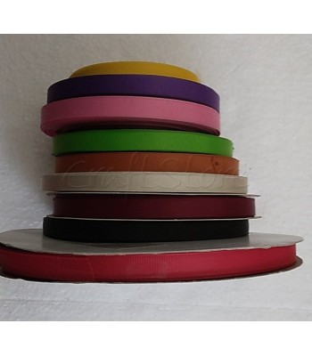 Κορδέλα Γκρο 1 cm (1 μέτρο)