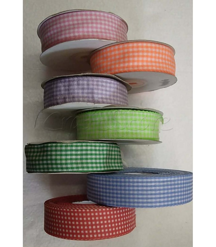 Κορδέλα Καρώ 2.5cm