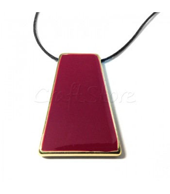 Μοτίφ Ακρυλικό Τραπέζιο UV 46x31mm (Ø 2,5mm) 
