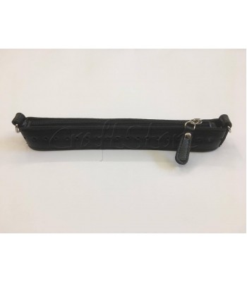 Zipper Full 25εκ Φερμουαρ με μεταλλικά στοιχεία και οδηγό μαύρο 