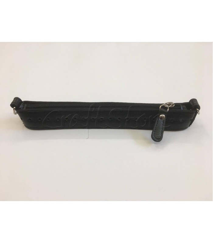Zipper Full 25εκ Φερμουαρ με μεταλλικά στοιχεία και οδηγό μαύρο 
