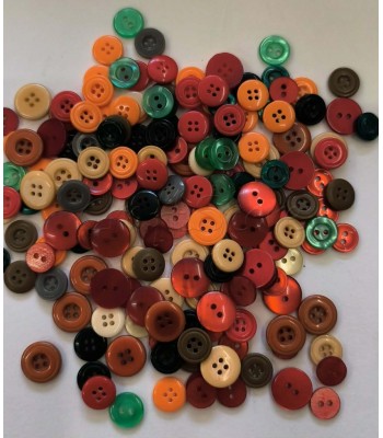 Κουμπιά διακοσμητικά 11-13mm (100 τεμάχια)